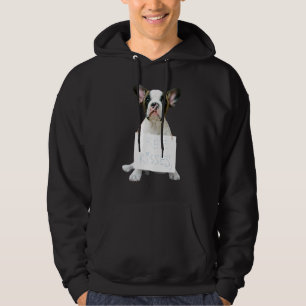 Love French Bulldog Frenchie mama Dad Dog Puppy Pe Hoodie