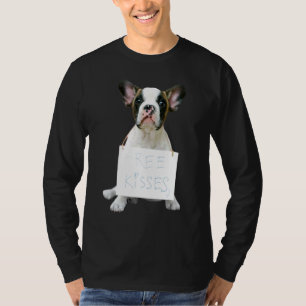 Love French Bulldog Frenchie mama Dad Dog Puppy Pe T-shirt