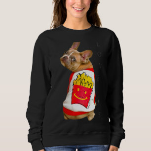 Love French Bulldog Frenchie mama Dad Dog Puppy Pe Trui