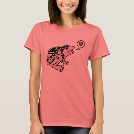 Love Frog T-shirt (Voorkant)