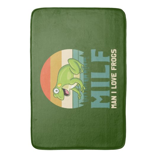 Love Frogs Bath Mat (Voorkant Verticaal)