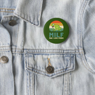 Love Frogs Button