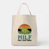 Love Frogs Canvas tas (Achterkant)