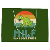 Love Frogs Gift Bags Groot Cadeauzakje (Achterkant)