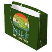 Love Frogs Gift Bags Groot Cadeauzakje (Achterkant Gekanteld)