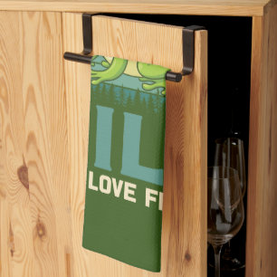 Love Frogs Kitchen Towel Theedoek