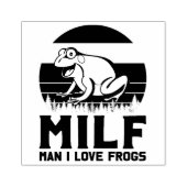 Love Frogs Stamp Rubberstempel (Afrduk)