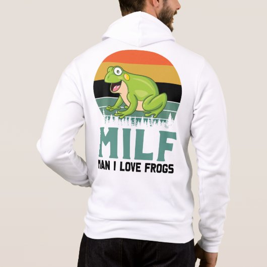 Love Frogs Sweat - shirt à capuche (Dos)