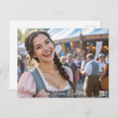 LOVE FROM BAVARIA BRIEFKAART (Voorkant / Achterkant)
