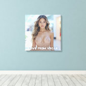 LOVE FROM VEGAS CANVAS AFDRUK (Insitu (Houten vloer))