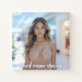 LOVE FROM VEGAS NOTITIEBOEK (Achterkant)