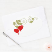Love Fruit Ovale Sticker (Envelop)