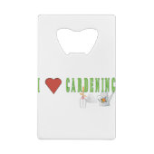 Love Gardening Kredietkaart Flessenopener (Achterkant)