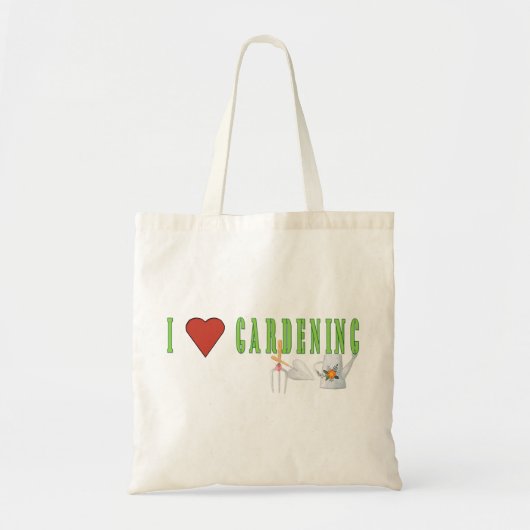 Love Gardening Tote Bag (Voorkant)
