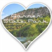 Love Garner State Park Sticker (Voorkant)
