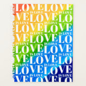 Love Gay Pride Rainbow Planner (Voorkant)
