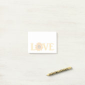 Love Gazania Post-it Notes (Sur un bureau)