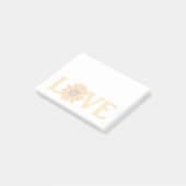 Love Gazania Post-it Notes (Incliné)