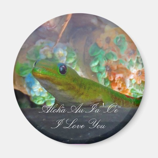 Love Gecko Magneet (Voorkant)