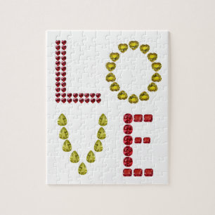 Love Gemstone Puzzle Legpuzzel