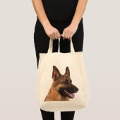 Love German Shepherd Puppy Dog Grocery Sac fourre- (Devant (produit))