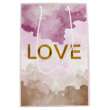 'LOVE' geschenktas (maat Medium)