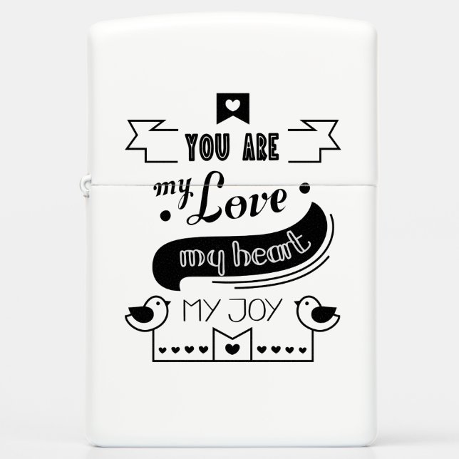 LOVE GIFT ZIPPO (Voorkant)