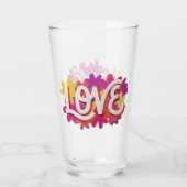 LOVE Glass Glas (Voorkant)
