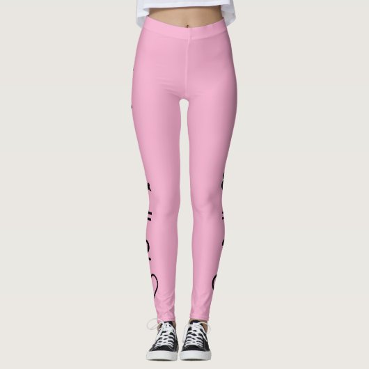 Love Glyph Leggings (Voorkant)