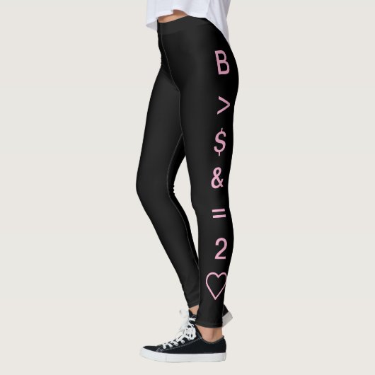 Love Glyph Leggings (Gauche)