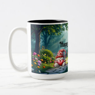 Love Gnome Ceramic Tweekleurige Koffiemok
