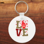 Love Gnome Teacher Squad Valentines Day Teacher St Sleutelhanger (Voorkant)