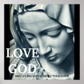 LOVE GOD...32x32 POSTER (Voorkant)
