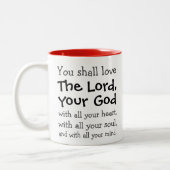 Love God Love Neighbor Mug (Gauche)