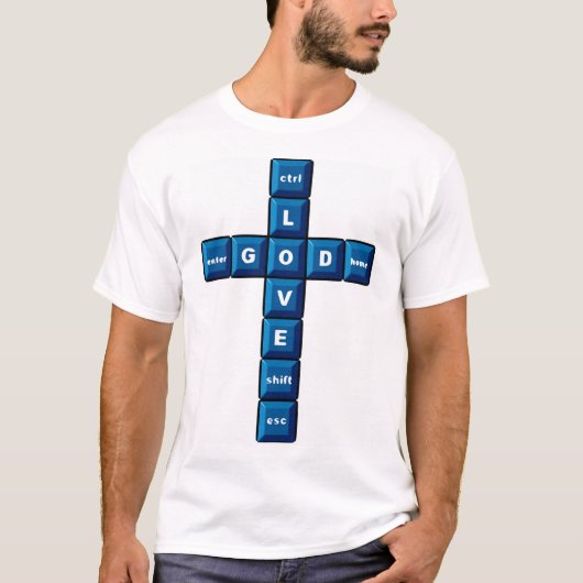 Love God  T-shirt (Voorkant)