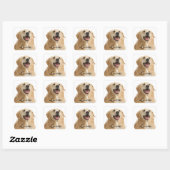 Love Golden Retriever Stickers Chien Chien Chien C (Feuille)