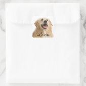 Love Golden Retriever Stickers Chien Chien Chien C (Sac)