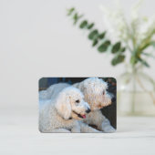 Love Goldendoodles Visitekaartje (Staand voorkant)