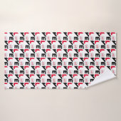 Love golf badhanddoek (Badhanddoek)