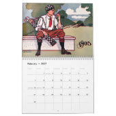 Love Golf - Calendrier Golf Vintage (Feb 2027)