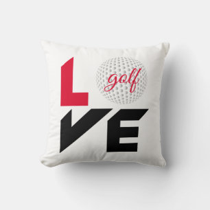 Love golf kussen