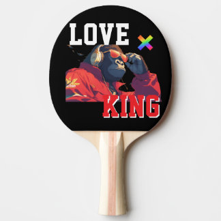 LOVE × GORILLA - Custom Tafeltennisbatje