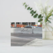 ~Love Graffiti Art~ BRIEFKAART, CUSTOMIZE IT! Briefkaart (Staand voorkant)