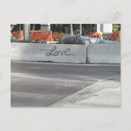 ~Love Graffiti Art~ BRIEFKAART, CUSTOMIZE IT! Briefkaart (Voorkant)