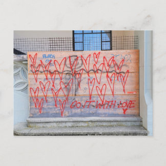 Love Graffiti Briefkaart