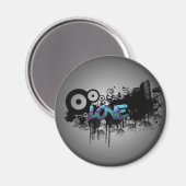 LOVE Graffiti Magneet (Voorkant / Achterkant)