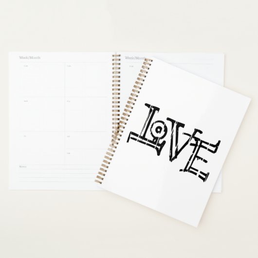 Love Graffiti Planner (Display)