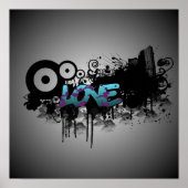 LOVE Graffiti Poster (Voorkant)