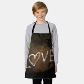 Love Graffiti Schort (Gedragen)