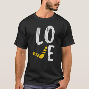 Love Graphic Boomerang Thrower Boomerang Player Sp T-shirt